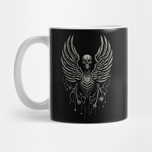 Gothic Emo Skeleton Satanic Occult Dark Art Witchy Gothic Mug